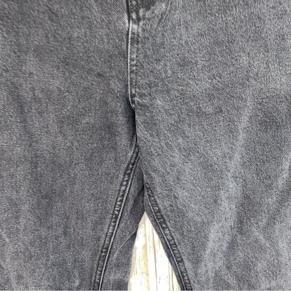 Zara Black High Rise Straight Leg Jeans - Picture 2 of 7
